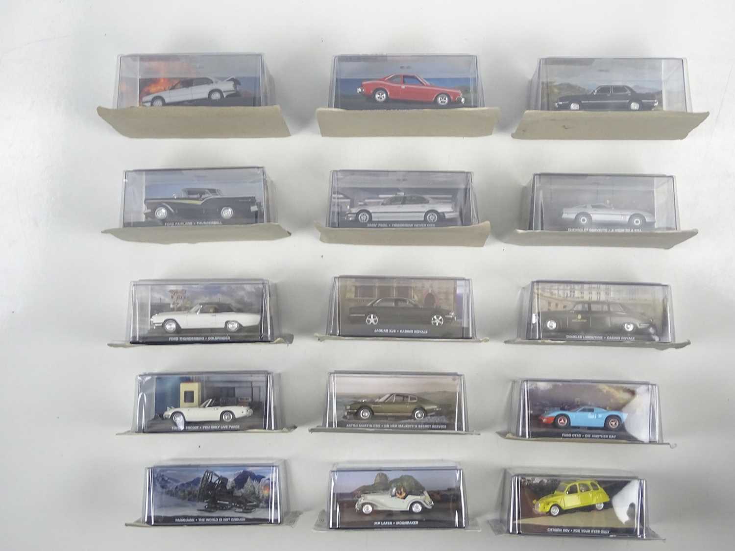 Lot 171 - A group of EAGLEMOSS James Bond collection...