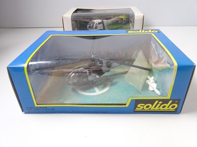Lot 174 - A group of diecast helicopters by SIKU, SOLIDO...
