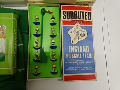 Lot 177 - A selection of SUBBUTEO table soccer teams -...
