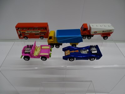 Lot 18 - A group of MATCHBOX Superfast cars comprising...
