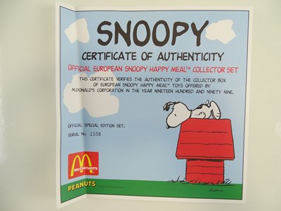 Lot 166 - MCDONALDS: SNOOPY Official European Collectors'...