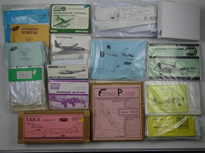 Lot 201 - A large mixed group of plastic aircraft kits,...