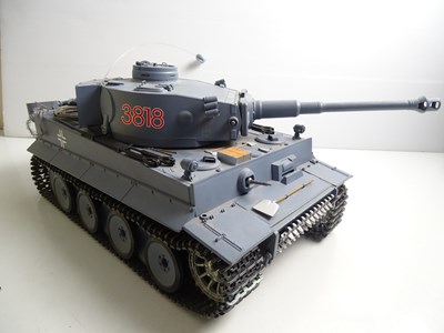 Lot 202 - A HENG LONG 1:16 scale radio controlled German...