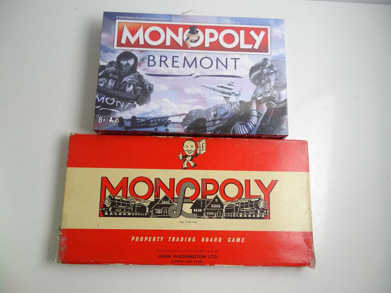 Lot 204 - A pair of vintage MONOPOLY board games -...