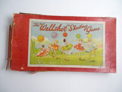 Lot 205 - A vintage WELLS "Wellshot" shooting game...