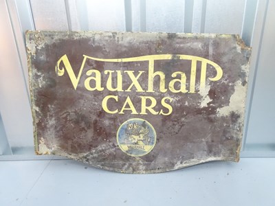 Lot 17 - VAUXHALL CARS (30" x 20" at widest point) -...