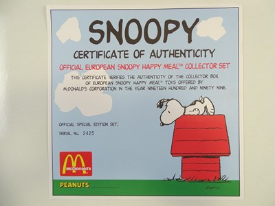 Lot 169 - MCDONALDS: SNOOPY Official European Collectors'...