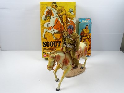 Lot 225 - A group of MARX 'The Lone Ranger Rides Again'...