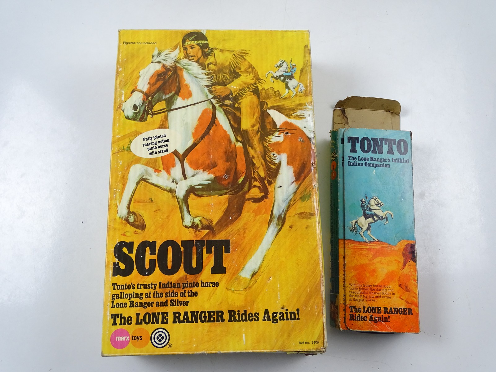 Lot 225 - A group of MARX 'The Lone Ranger Rides Again'