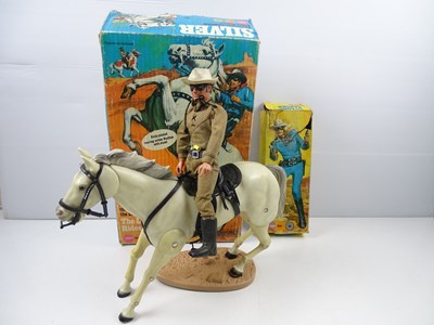 Lot 225 - A group of MARX 'The Lone Ranger Rides Again'...