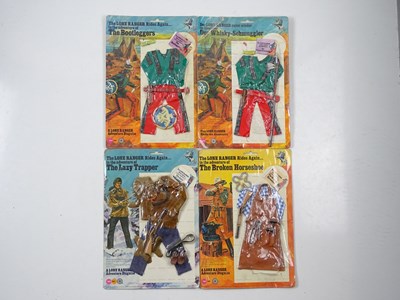 Lot 226 - A group of MARX 'The Lone Ranger Rides Again'...