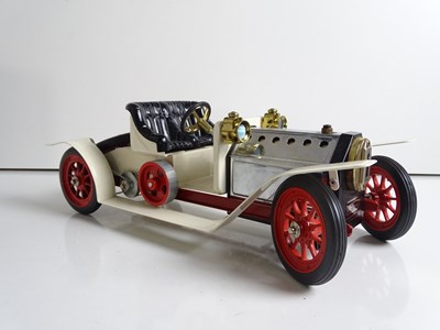 Lot 229 - A MAMOD live steam Steam Roadster in white/red...