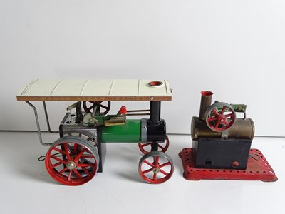 Lot 230 - A MAMOD live steam Steam Tractor, missing some...