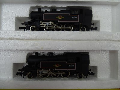 Lot 234 - A group of MINITRIX N gauge steam locomotives...