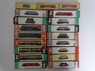 Lot 240 - A group of N gauge wagons and coaches by LIMA...