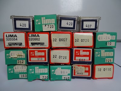 Lot 240 - A group of N gauge wagons and coaches by LIMA...