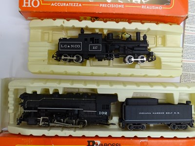 Lot 262 - A group of RIVAROSSI HO gauge American /...