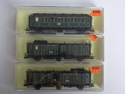 Lot 272 - A group of TRIX HO gauge Bavarian outline...