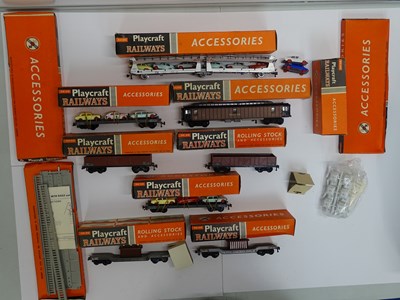 Lot 277 - A group of JOUEF PLAYCRAFT HO gauge wagons and...