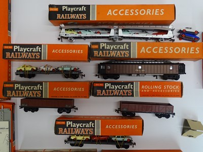 Lot 277 - A group of JOUEF PLAYCRAFT HO gauge wagons and...