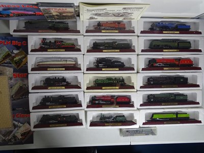 Lot 281 - A group of ATLAS EDITIONS HO scale static...