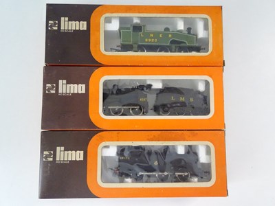 Lot 286 - A group of LIMA HO gauge British outline steam...