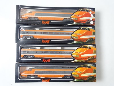 Lot 300 - A JOUEF HO gauge 4-car TGV set in original...