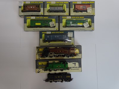 Lot 309 - A mixed group of WRENN OO gauge steam...