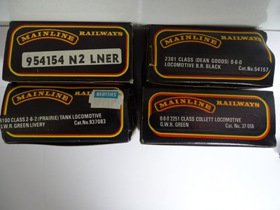 Lot 310 - A group of MAINLINE OO gauge steam locomotives...