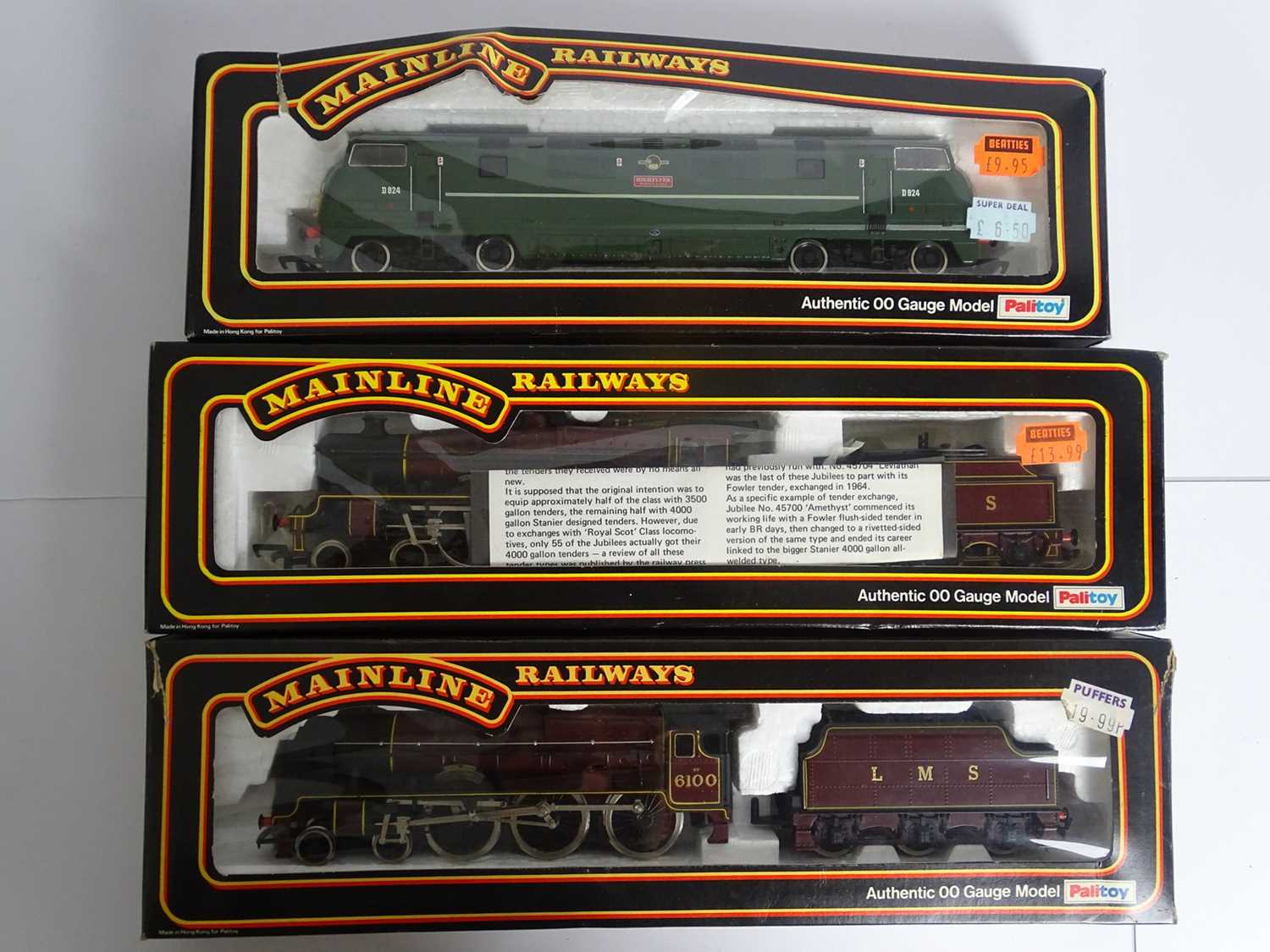 Lot 311 - A group of MAINLINE OO gauge locomotives...