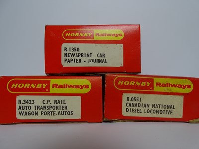 Lot 322 - A group of HORNBY OO gauge Canadian issue...