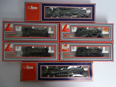 Lot 325 - A group of LIMA OO gauge steam locomotives...