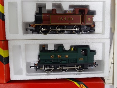 Lot 328 - A group of HORNBY OO gauge steam locomotives...