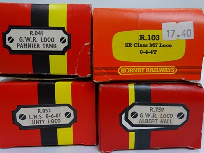 Lot 328 - A group of HORNBY OO gauge steam locomotives...