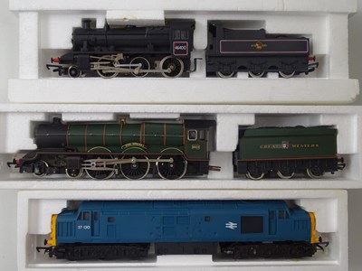 Lot 329 - A group of HORNBY OO gauge locomotives...