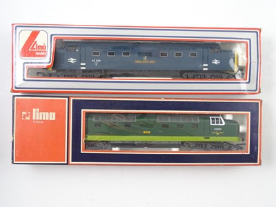 Lot 331 - A pair of LIMA Deltic diesel locomotives...