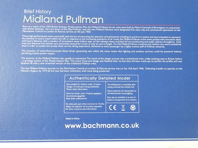 Lot 335 - A BACHMANN OO gauge 31-255DC Midland Pullman 6...