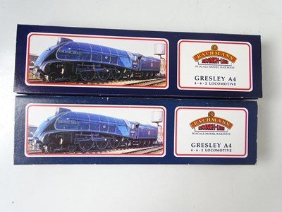 Lot 358 - A pair of BACHMANN OO gauge class A4 steam...