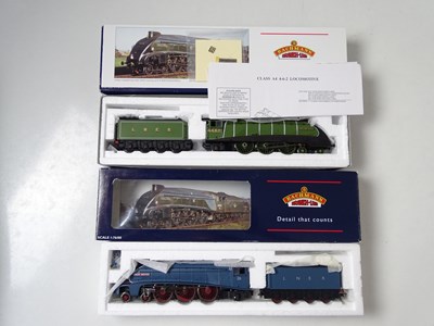 Lot 359 - A pair of BACHMANN OO gauge class A4 steam...