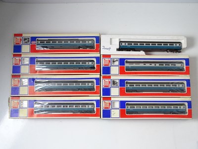 Lot 361 - A group of JOUEF OO gauge Mark 3 coaches in BR...