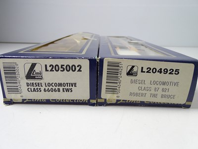Lot 366 - A pair of LIMA OO gauge locomotives comprising...