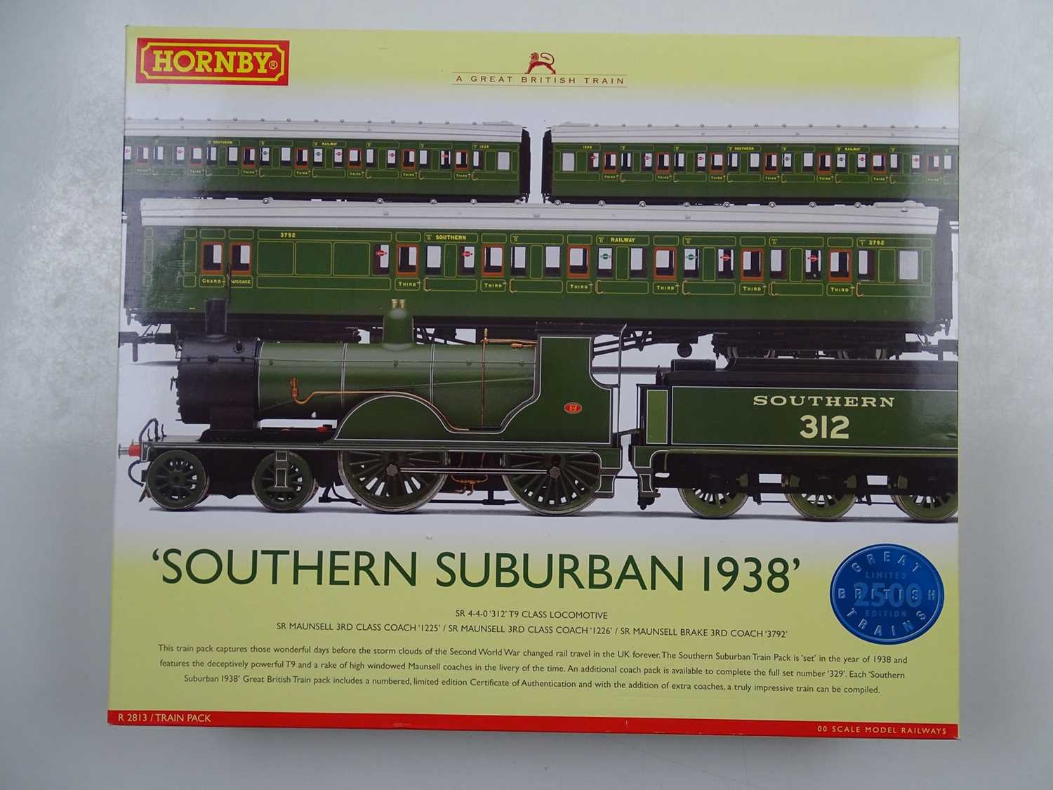 Lot 377 - A HORNBY R2813 OO gauge 'Southern Suburban