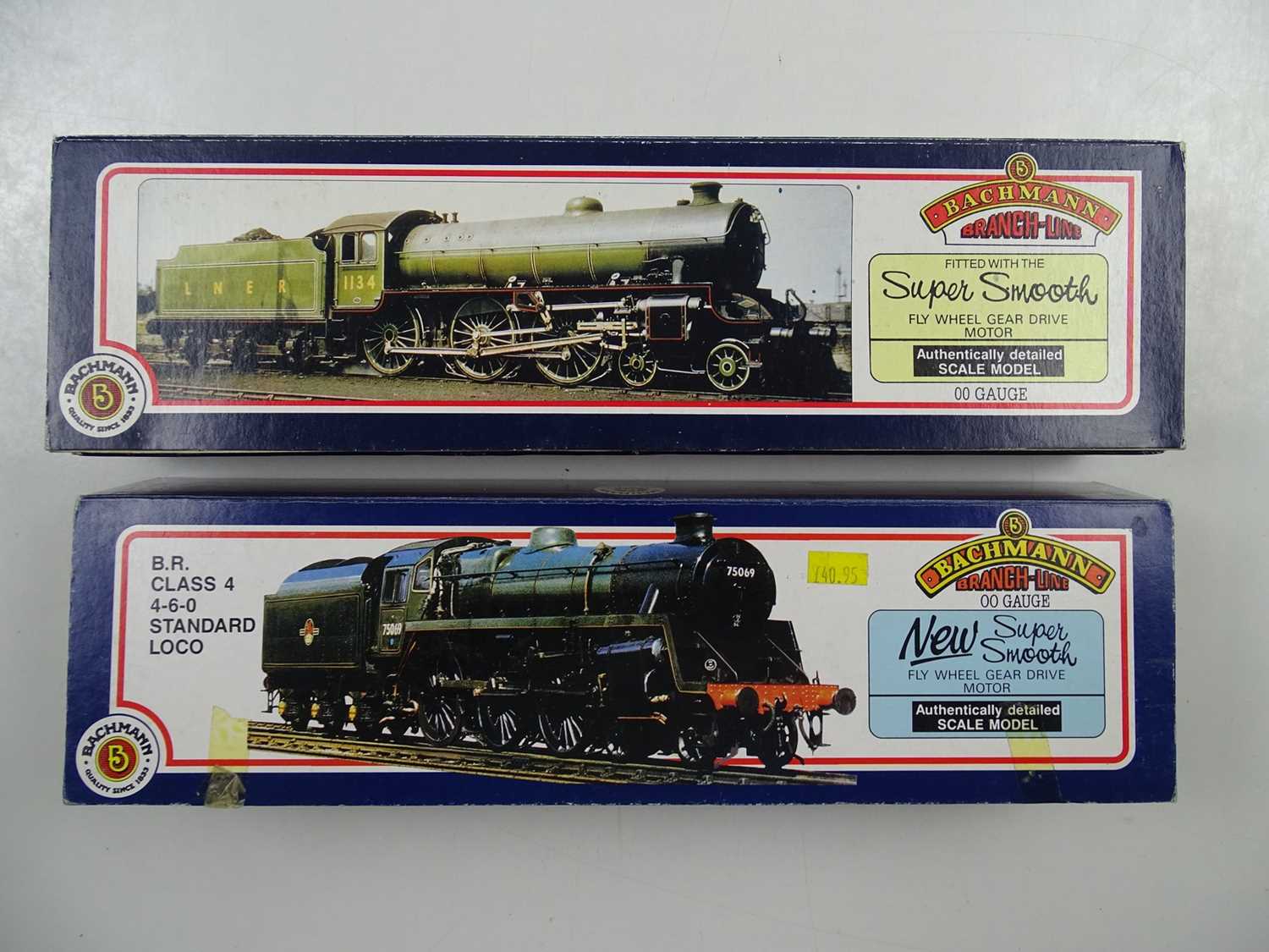 Lot 381 - A pair of BACHMANN OO gauge steam locomotives...