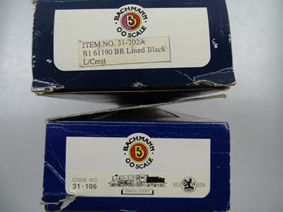 Lot 381 - A pair of BACHMANN OO gauge steam locomotives...