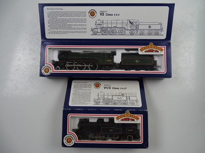 Lot 384 - A pair of BACHMANN OO gauge steam locomotives...