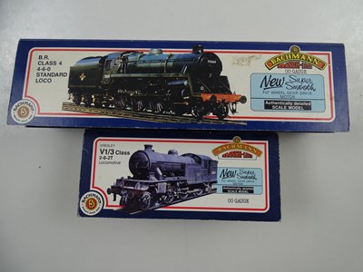 Lot 385 - A pair of BACHMANN OO gauge steam locomotives...