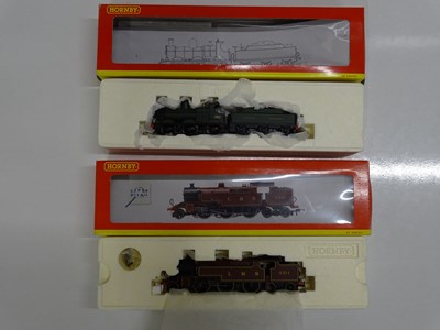 Lot 403 - A pair of HORNBY OO gauge steam locomotives...