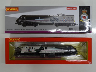 Lot 421 - A HORNBY R3001 OO gauge class 91 electric...