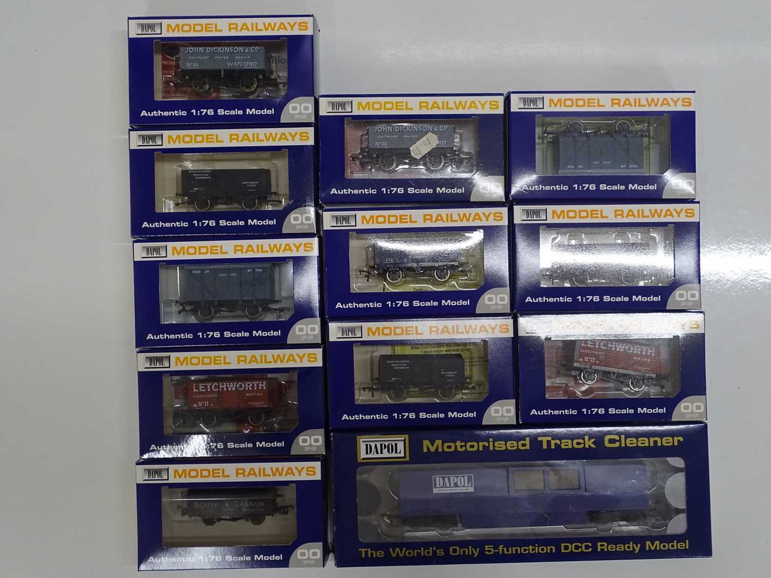 Lot 448 - A group of DAPOL OO gauge wagons including...