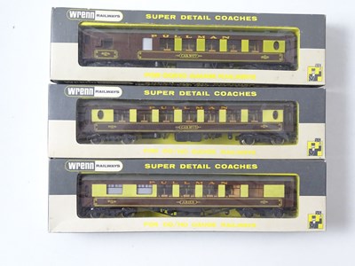 Lot 477 - A group of WRENN OO gauge Pullman cars,...